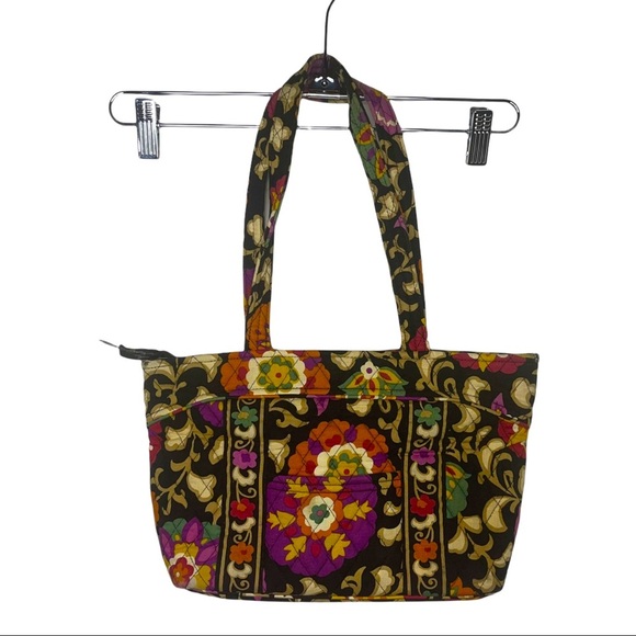 VERA BRADLEY Retired Suzani Mandy Tote & Coin Purse Bundle - Picture 1 of 14